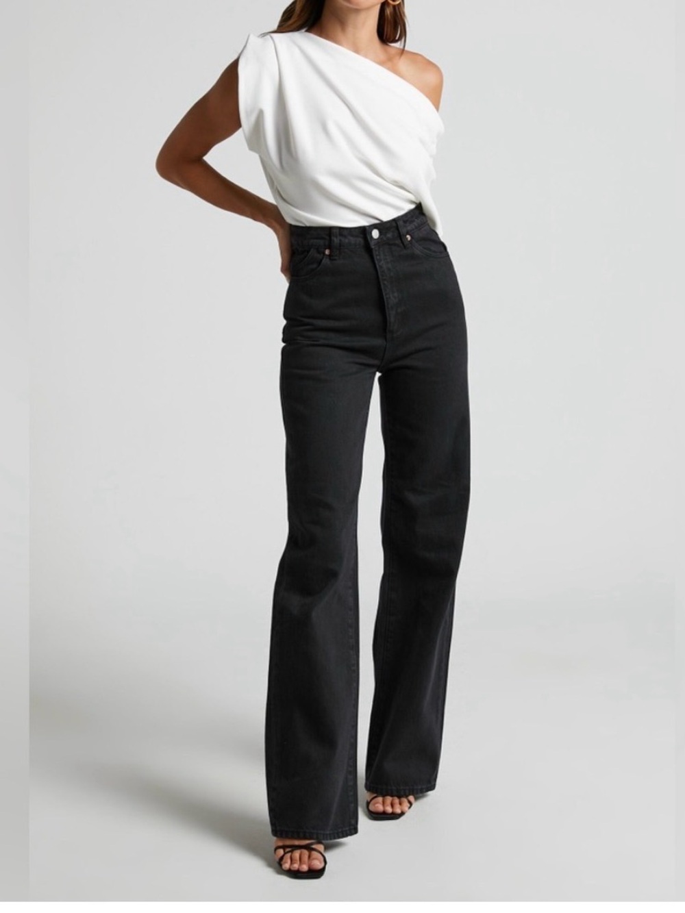 ROLLA'S Heidi High Rise Loose Straight Leg Jeans